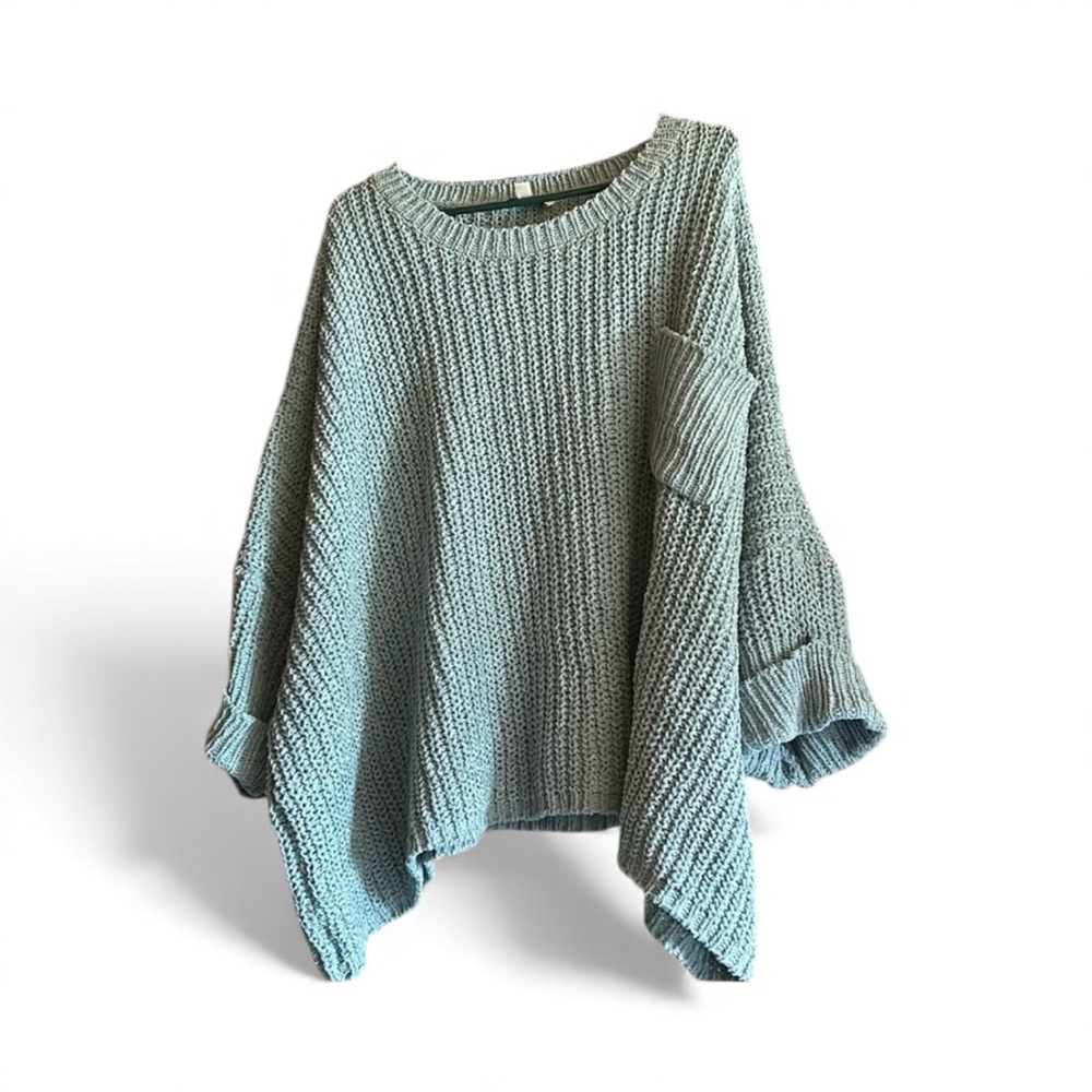 Beautiful mint green Sweater - Picture 3 of 4